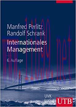 (PDF)Internationales Management (Unternehmensführung 8481) (German Edition) 6th Edition