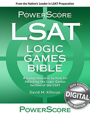 (PDF)The PowerScore LSAT Logic Games Bible, 2020 edition. An advanced LSAT prep system for atta...