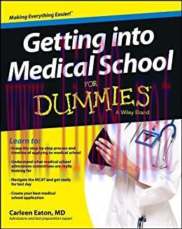 (PDF)Getting into Medical School For Dummies