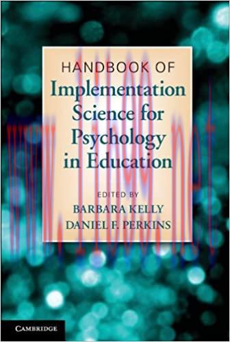 (PDF)Handbook of Implementation Science for Psychology in Education
