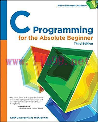 [PDF]C Programming for the Absolute Beginner 3rd Edition