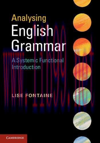 [FOX-Ebook]Analysing English Grammar: A Systemic Functional Introduction