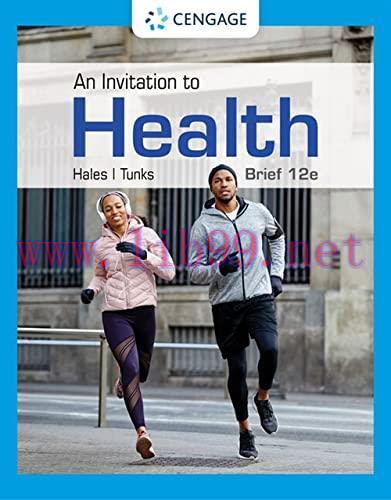 [AME]An Invitation to Health, Brief Edition, 12th Edition (MindTap Course List) (Original PDF)