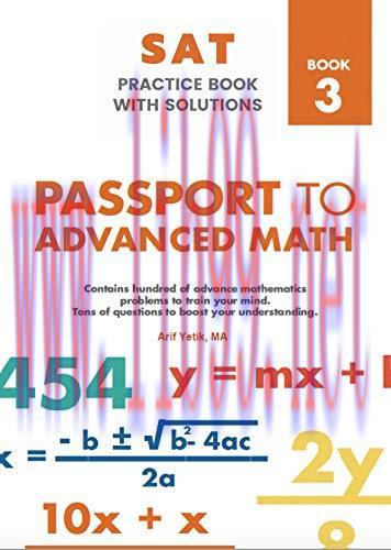 [FOX-Ebook]Sat Mathematics Practice Book With Solutions 3: Passport to Advance Math