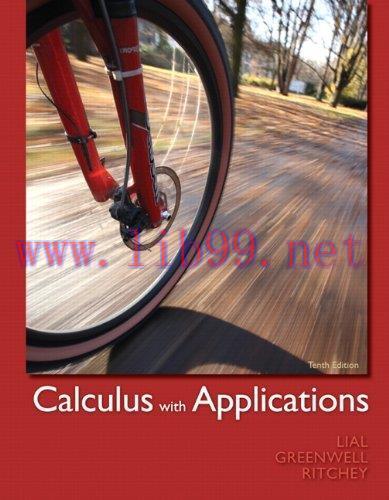 [FOX-Ebook]Calculus with Applications, 10th Edition