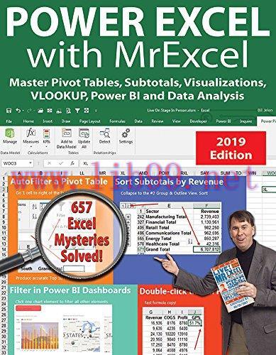 [FOX-Ebook]Power Excel 2019 with MrExcel: Master Pivot Tables, Subtotals, Charts, VLOOKUP, IF, ...