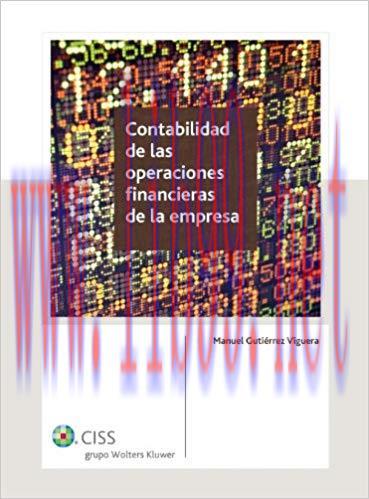 (PDF)Contabilidad de las operaciones financieras de la empresa (Spanish Edition) 1st Edition
