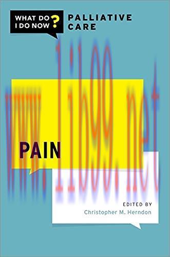 [AME]Pain (WHAT DO I DO NOW PALLIATIVE CARE) (Original PDF)