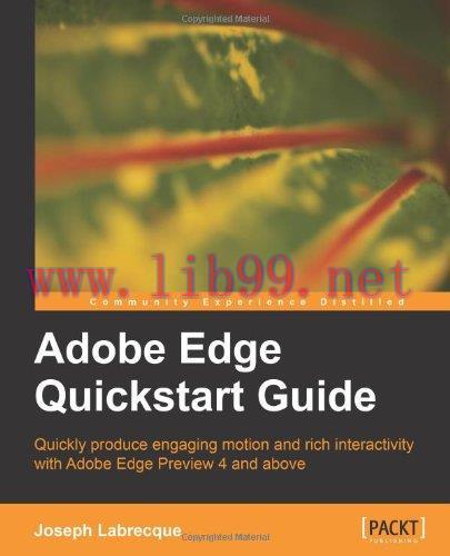[FOX-Ebook]Adobe Edge Quickstart Guide