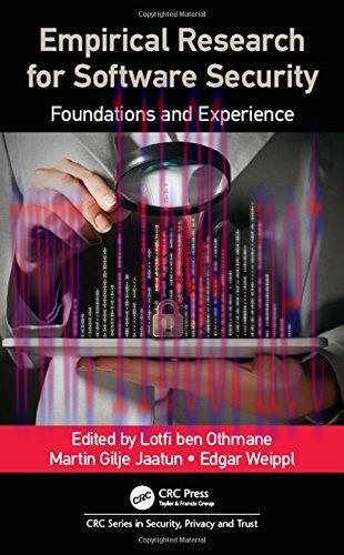 [FOX-Ebook]Empirical Research for Software Security: Foundations and Experience