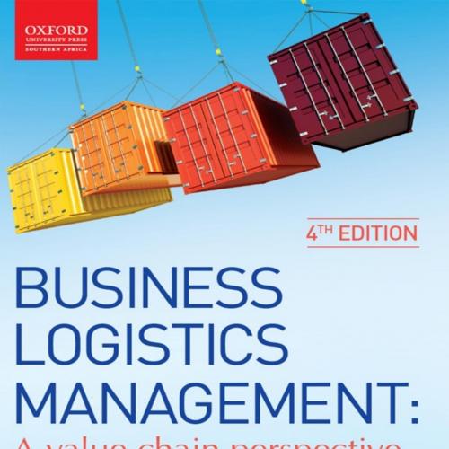 Business Logistics Management_ A Value Chain Perspective 4e