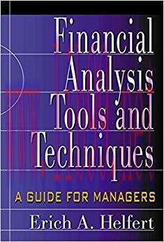 (PDF)Financial Analysis Tools and Techniques: A Guide for Managers 1st Edition