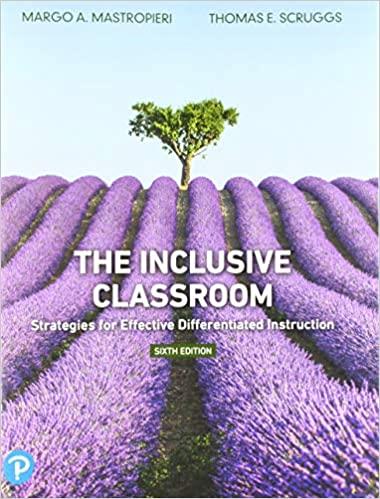 (Test Bank)The Inclusive Classroom, Strategies for Effective Differentiated Instruction 6th Edi...