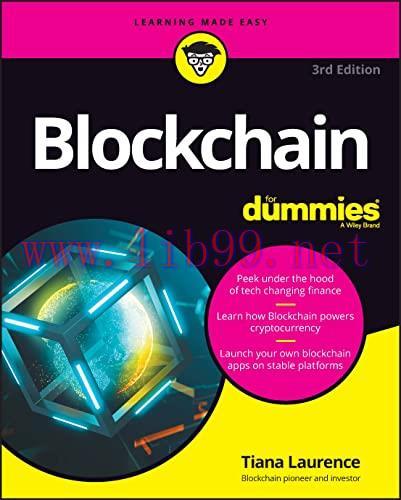 [FOX-Ebook]Blockchain For Dummies, 3rd Edition