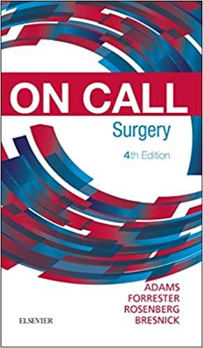 On Call Surgery E-Book On Call Series 4th Edition