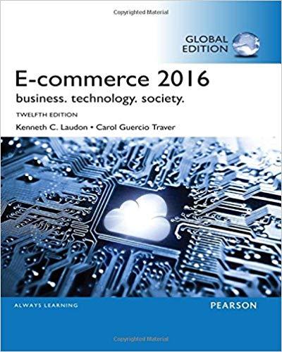 (Test Bank)E-Commerce 2016 Business, Technology, Society,12th Global Edition.zip