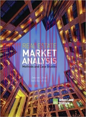 [PDF]Real Estate Market Analysis Methods and Case Studies, Second Edi