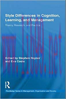 (PDF)Style Differences in Cognition, Learning, and Management: Theory, Research, and Practice (...