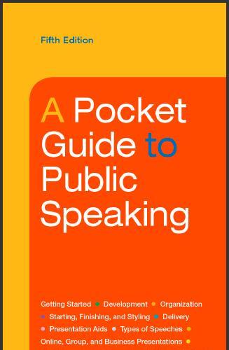 (Test Bank)A Pocket Guide to Public Speaking 5th Edition by Dan O'Hair.docx
