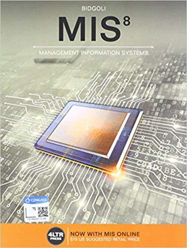 (Test Bank)MIS , 8th Edition Hossein Bidgoli.zip