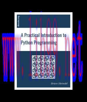 [IT-Ebook]A Practical Introduction to Python Programming