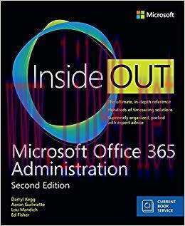 Microsoft Office 365 Administration Inside Out (Includes Current Book Service) 2nd Edition,