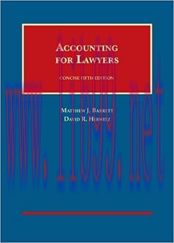 [PDF]Accounting for Lawyers, Concise 5th Edition