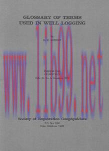 [PDF]Glossary of Terms Used in Well Logging