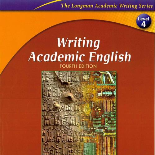 Writing Academic English 4th Edition
