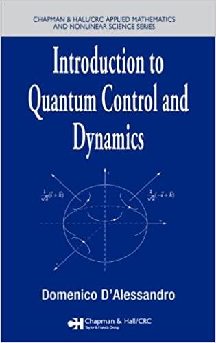 Introduction to Quantum Control and Dynamics
