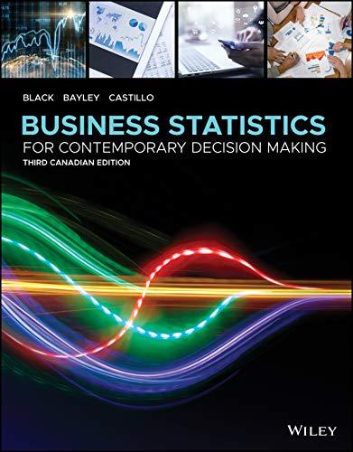 (PDF)Business Statistics For Contemporary Decision Making 3rd Canadian Edition by Ken Black