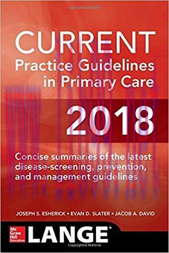 [PDF]CURRENT Practice Guidelines in Primary Care 2018