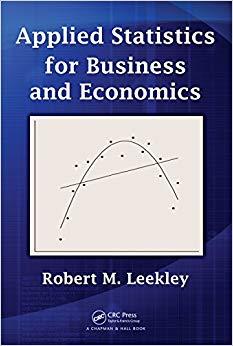 (PDF)Applied Statistics for Business and Economics 1st Edition