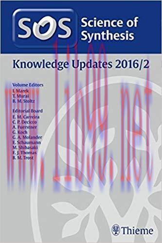 [PDF]Science of Synthesis Knowledge Updates 20162