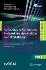 [PDF]Collaborative Computing: Networking, Applications and Worksharing: 19th EAI International ...