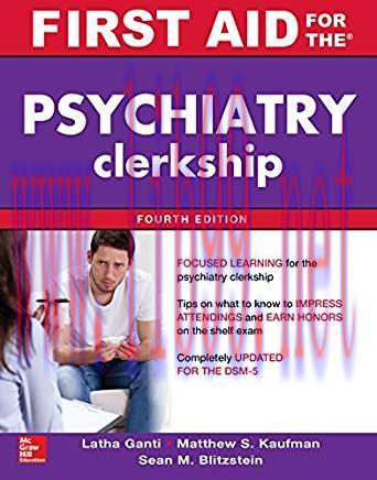 [PDF]First Aid for the Psychiatry Clerkship, Fourth Edition