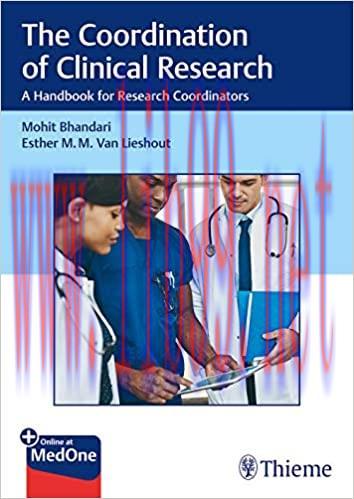 [AME]The Coordination of Clinical Research: A Handbook for Research Coordinators (Original PDF)