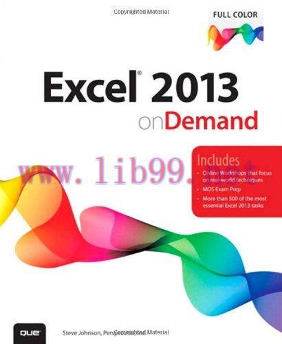 [FOX-Ebook]Excel 2013 On Demand