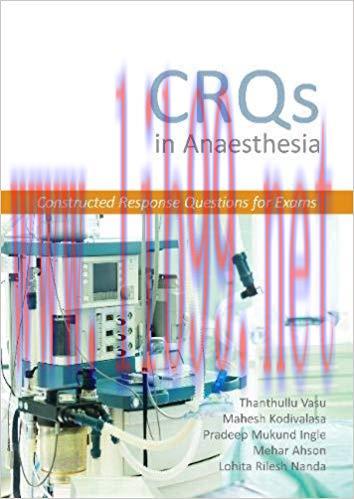 [AME]CRQs in Anaesthesia: Constructed Response Questions for Exams ( EPUB )