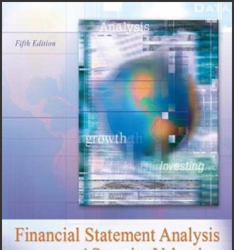(Test Bank)Financial Statement Analysis and Security Valuation, 5th Edition.zip