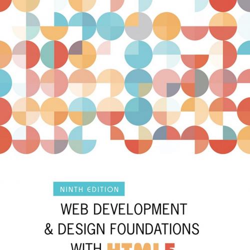 Web Development and Design Foundations with HTML5 9th