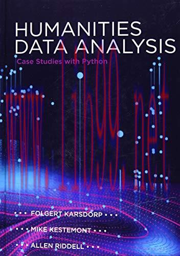 [FOX-Ebook]Humanities Data Analysis: Case Studies with Python