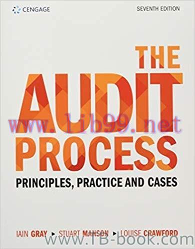 The Audit Process 7th Edition by Iain Gray 课本