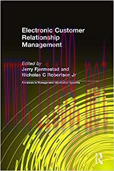 (PDF)Electronic Customer Relationship Management (Advances in Management Information Systems) 1...