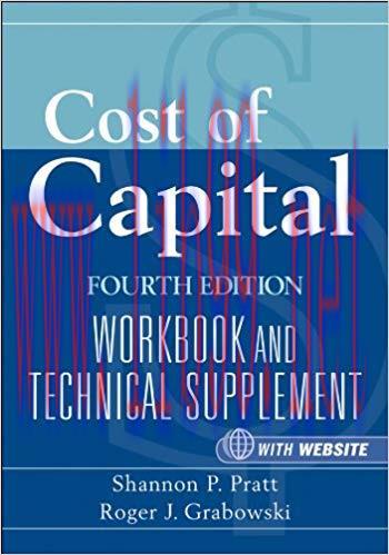 (PDF)Cost of Capital: Workbook and Technical Supplement 4th Edition