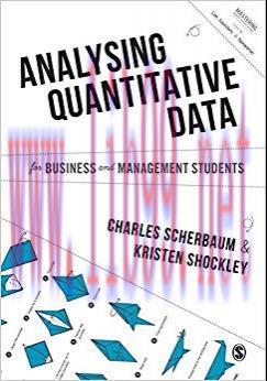 (PDF)Analysing Quantitative Data for Business and Management Students (Mastering Business Resea...