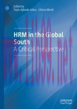 [PDF]HRM in the Global South: A Critical Perspective