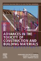 [PDF]Advances in the Toxicity of Construction and Building Materials