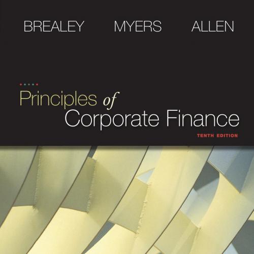 Principles of Corporate Finance