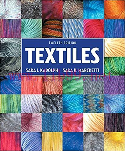 Textiles 12th Edition,